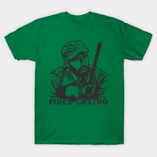 Fidel Castro Cuba- Portrait T-Shirt